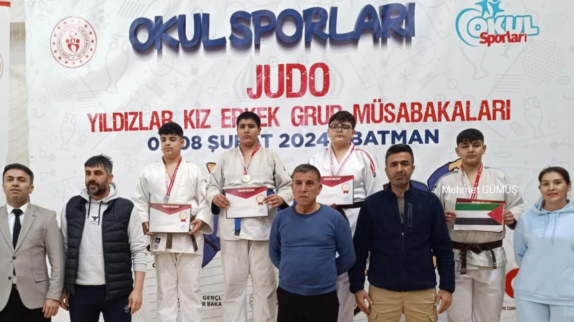  Türkiye Judo Federasyonu Okul Sporları Judo Yıldızlar Grup Birinciliği 